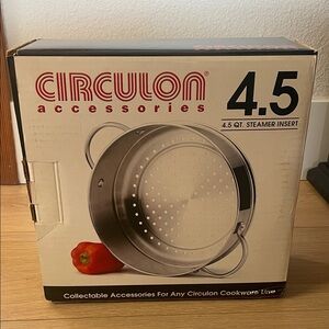 Circulon 4.5 Qt Steamer Insert